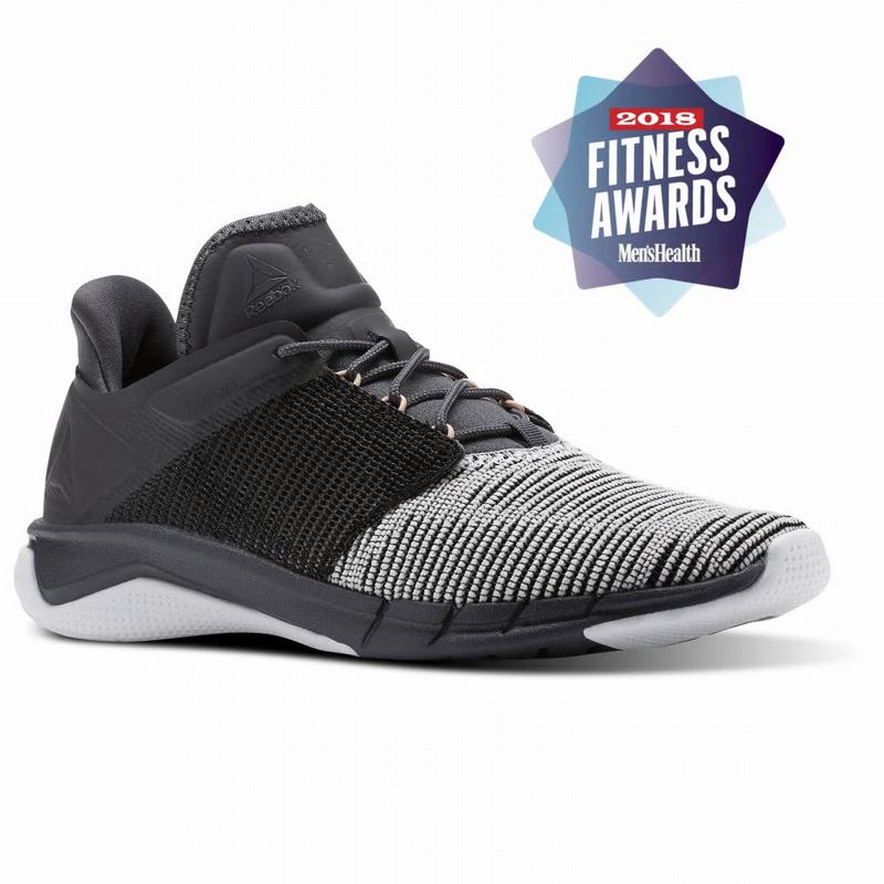 Reebok Fast Flexweave Bežecké Tenisky Damske - Biele/Siva/Čierne CD3901FH